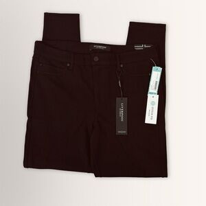 Liverpool Los Angeles Madonna Skinny Pants | Black | Size 12 | NWT